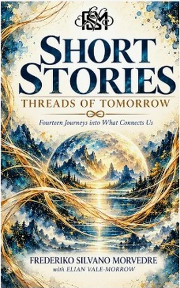 Threads of Tomorrow Short Stories cover, from the user's Amazon listing